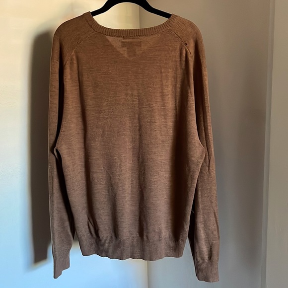 Daniel Cremieux Classics, Size L Pullover - Italian Merino Wool, Brown - Picture 2 of 9
